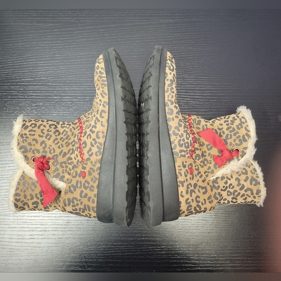 I❤UGG Leopard Print Women's Bootie Size 6 Faux fur - Picture 5 of 11
